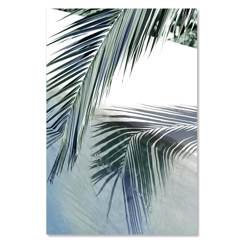 Ocean Poster Beach Sea Cliff Palm Tree Plank Road Canvas Painting Wall Art Nordic Landscape Ferris Wheel Print For Bedroom Decro