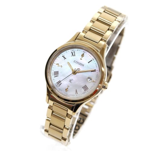 

Citizen XC Women s Eco-Drive Watch, Water-Resistant, Gold, Amber Yellow, ES9492-57D