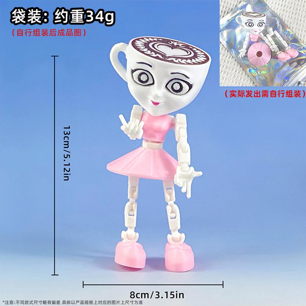 TungTungTungSahur Shark Figurine Figure Brainrot Figure Desktop Decoration Tralalero Tralala Figure Ornament Funny Doll 3D Print