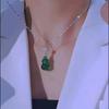 Elegant Ruyi Gourd Necklace for Women - Versatile, Fashionable, Clavicle Chain, Light Luxury, High-End Feel