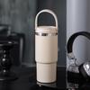 Water Bottle Straw Thermos Cup Stainless Steel Car Cup Large Capacity Portable Handle Cup Accompanying Double Drink Bingba Cup