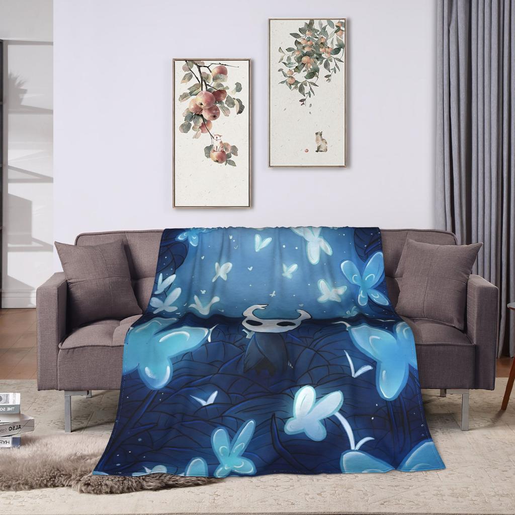 Hollow Knight Silksong The Huntress Blankets Autumn/Winter Breathable Super Soft Throw Blanket for Bedding Car Bedspread