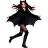 Halloween Bat Cosplay Costume For Women And Girls With Polyester Fabric For Themed Parties