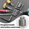 9/14pcs Hex Sockets Sleeve Nozzles Nut Driver Set Screwdriver Set Set Schroevendraaier Wrenches S9E2