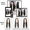 Black Brown Synthetic Long Straight Headband Half Wig Clip In Hair Extension Fluffy Natural False Hairpiece With HairBand