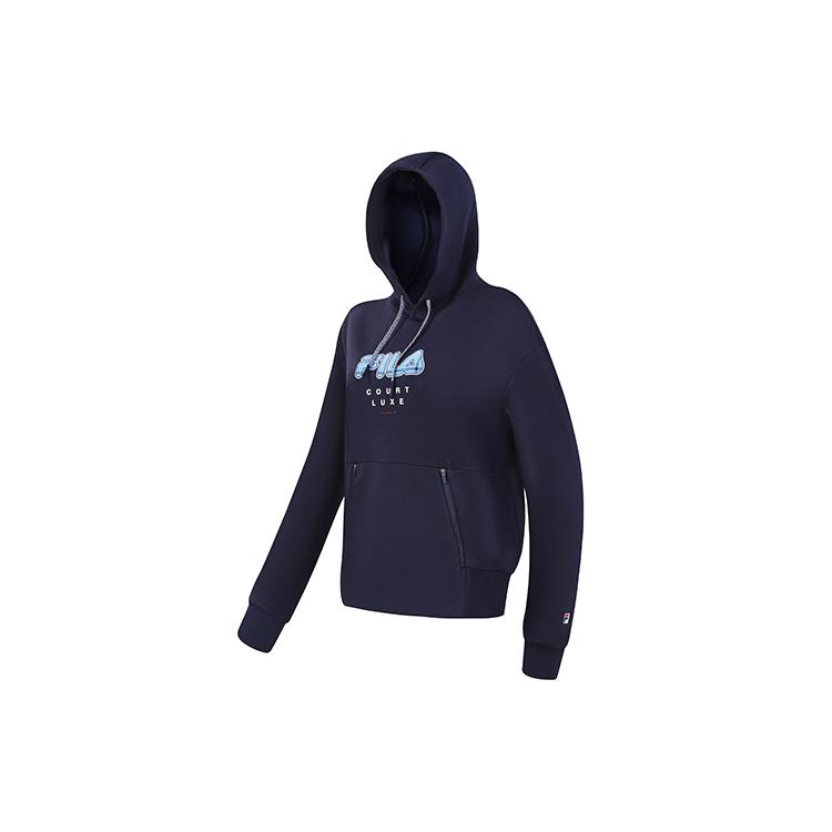 New FILA Sweatshirts Women's Legend Blue A11W333206F-NV