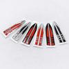 Hot 2pcs Rline R GTI GLI Emblem Car Fender Side Wing Auto Sticker Accessories For Volkswagen VW Golf MK8 Polo Passat Magotan Tig  HX4