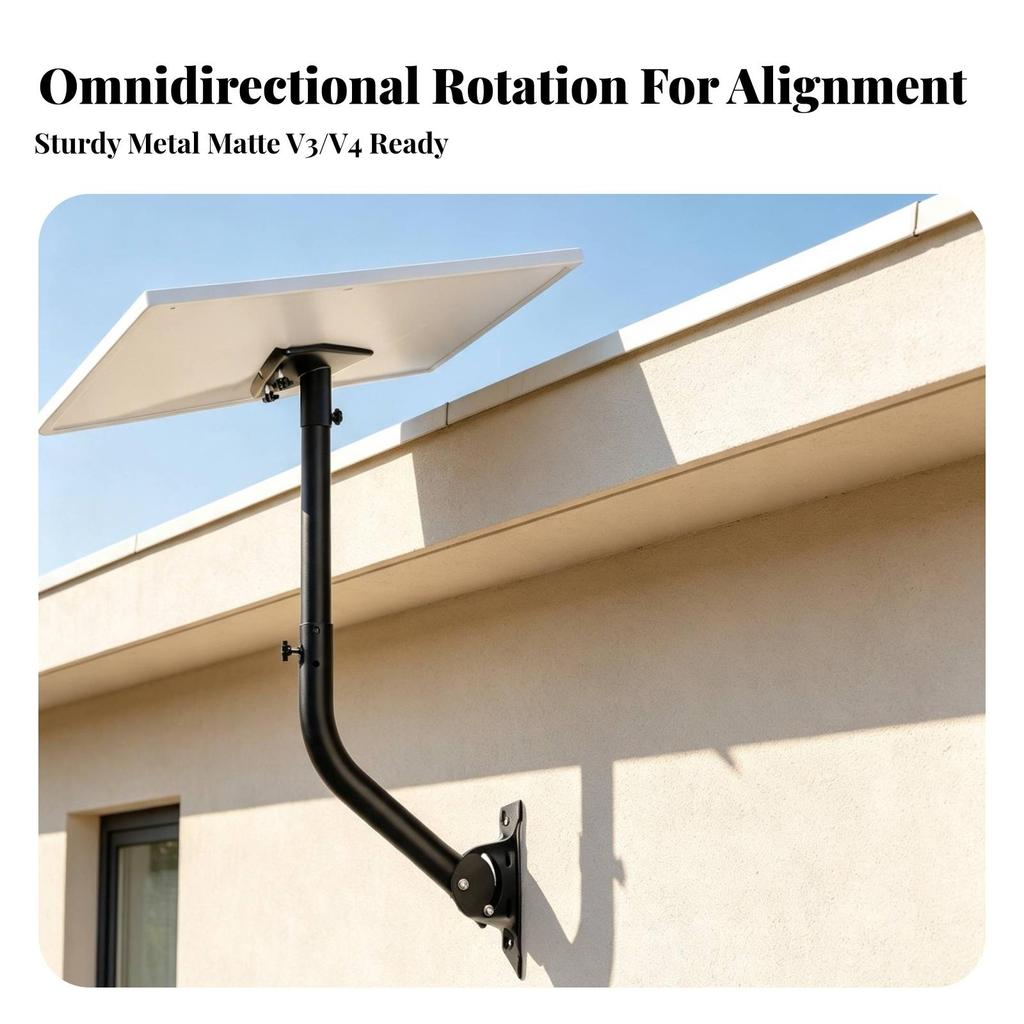Support Base 360-Degree Rotating Adjustable Mounting Structure for Homeowners