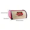 Kitchen Metal Bread Box ,Desktop Food Container ,Outdoor Picnic Snack Box ,Convenient Flip Cover Bread Bin Kitchen Organizer