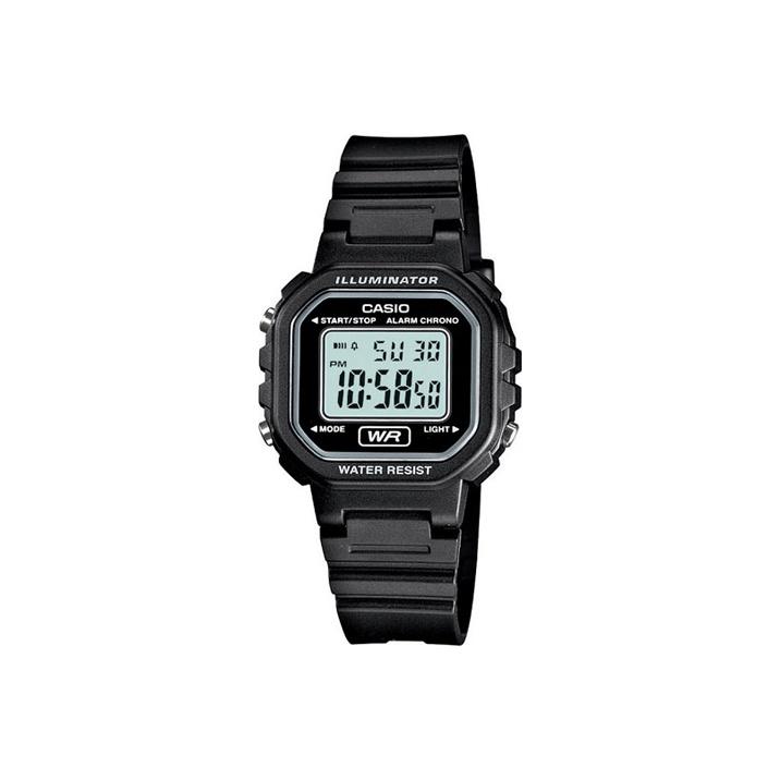 CASIO Women s DIGITAL Series Black Watch LA-20WH-1A LA-20WH-1A Black Strap