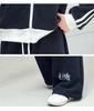 Girls' 2025 Trendy Autumn Two-piece Set: Stand-up Collar Jacket & Wide-leg Pants