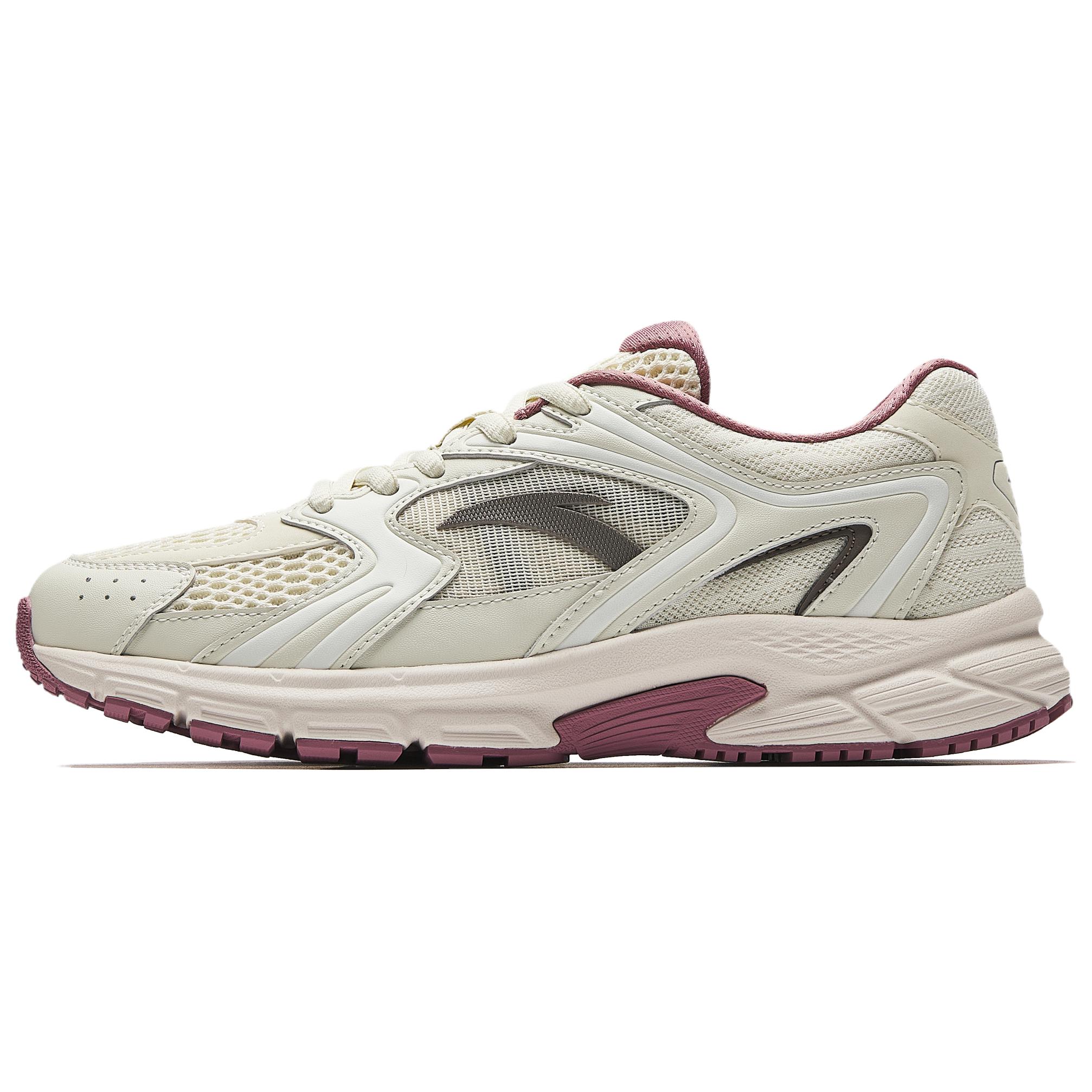 

New Anta Height Increasing Lightweight Breathable Low Top Casual City Commute Running Shoes Women s Beige 922535592-7 39