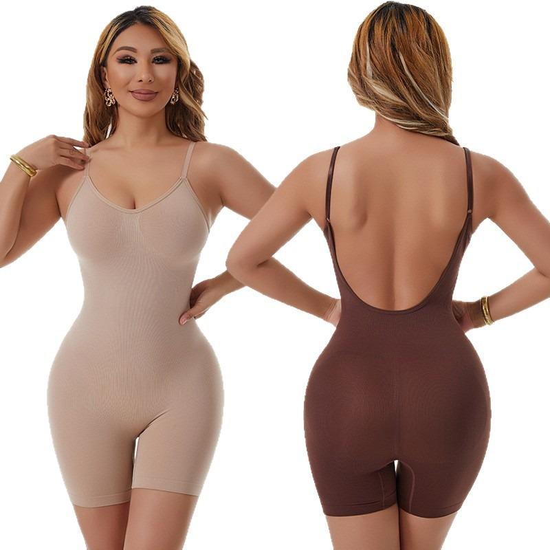 Women Sexy Backless Butt Lifting Full Body Shapewear Waist Trainer