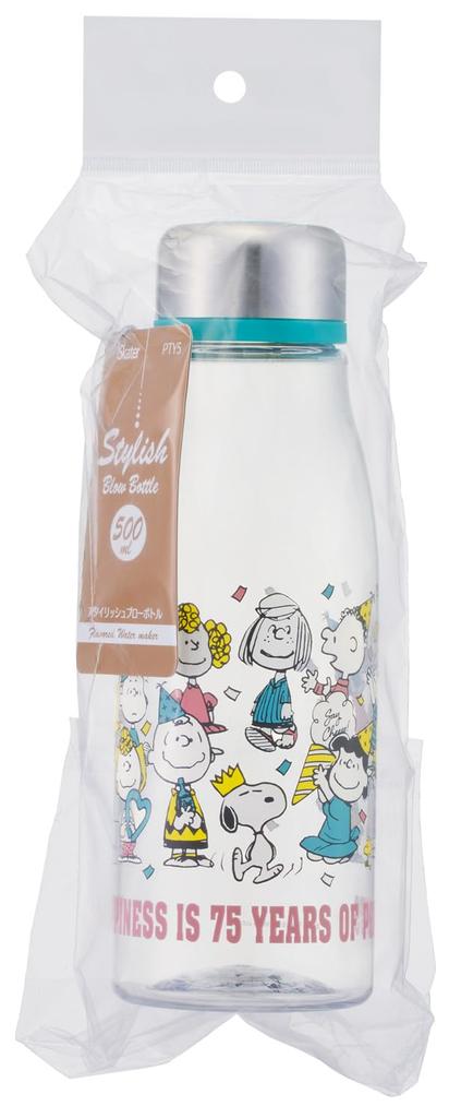 Skater Direct Drinking Water with Tea Snoopy 75th Bottle, 500ml, Strainer, Anniversary, PTY5-A