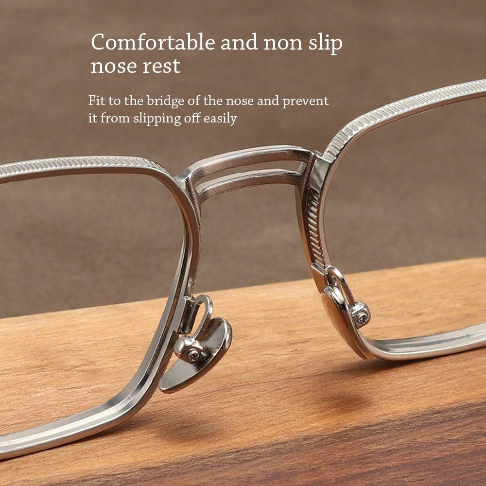 Ochelari de protecție pentru bărbați și femei, ochelari de protecție anti-lumină albastră, ochelari de protecție pentru ochi, ochelari de vedere cu ramă metalică pătrată, ochelari de vedere ultraligeri