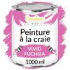 Chalk Paint - CREATIVE DECO - Fuchsia - 1L - Matte - Washable - Acrylic