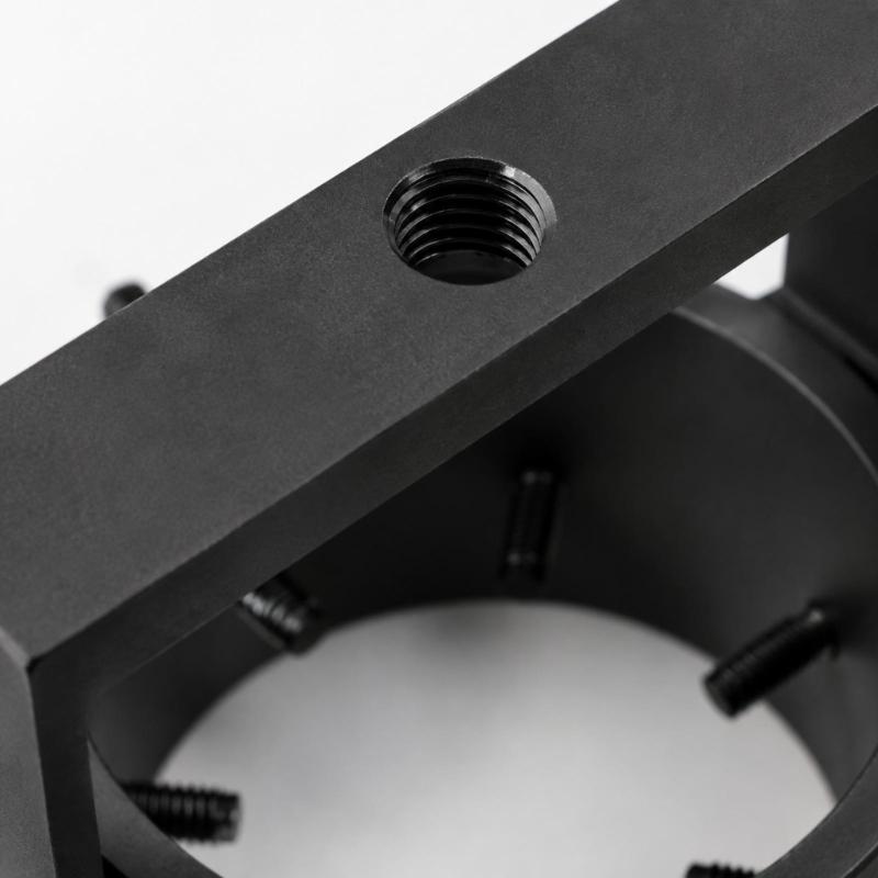 3.7inch Vehicle CV Axles Shaft Removal Tool Head with Adjustable Screw Engagement, Steel Collar and Threaded Connection for Matching Pulling Equipment