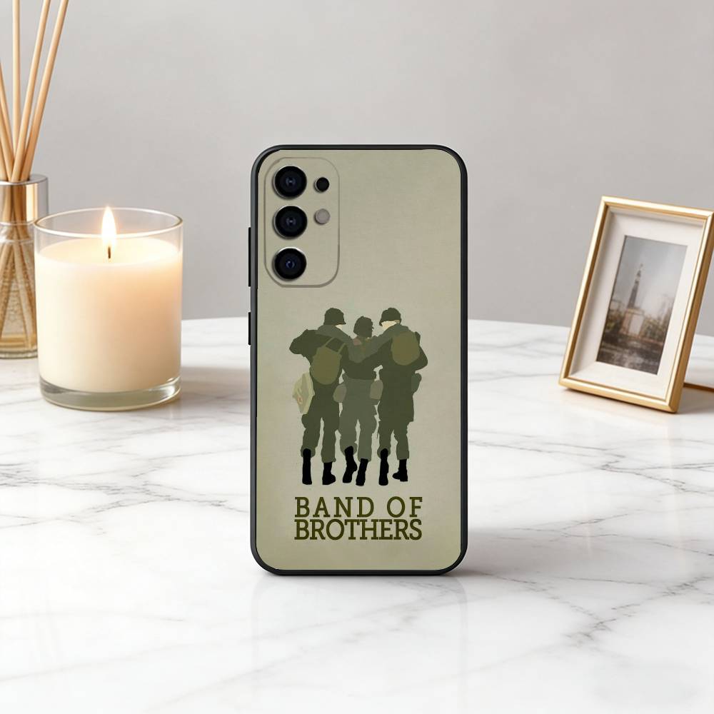 Movie Band of B-Brothers-es Phone Case For Samsung S25,S24,S21,S22,S23,S30,Ultra,S20,Plus,Fe,Soft Silicone Black Cover