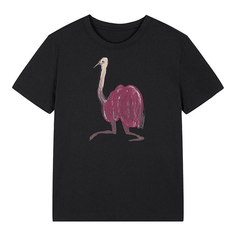 JNBY 2026 Spring Collection Cotton Crew Neck Short Sleeve T-Shirt 9790₽