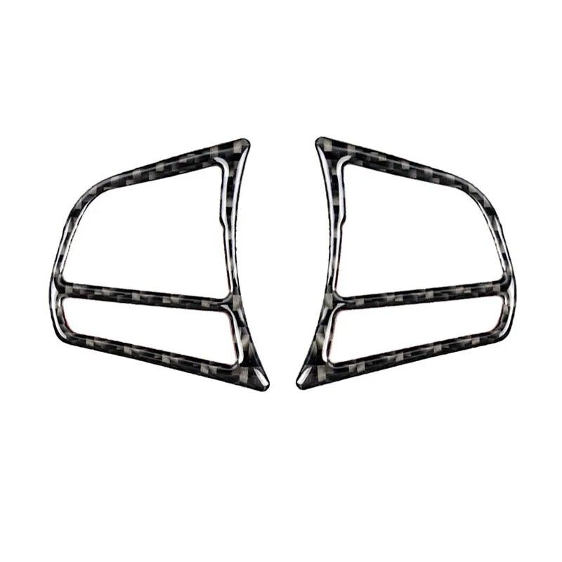 

Наклейка на кнопку рулевого колеса из углеродного волокна для BMW 1 2 3 4 серии 3GT F20 F21 F30 F32 F34 Аксессуары для салона автомобиля чёрный