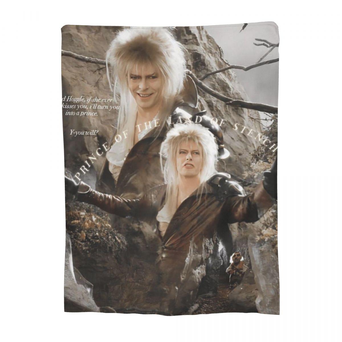 Labyrinth Top Sarah Ludo Goblins Inside Of The Labyrinth Fantasy Adventure Ambrosius Blanket Throw Blanket for Bedroom Couch Size: 75*100cm, Weight: 230 GSM