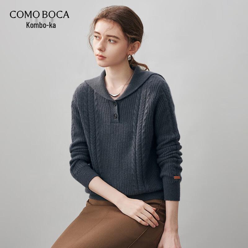 Women's Loose Fit Thickened Cashmere Sweater