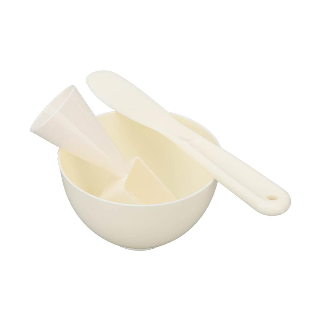 3pcs DIY Face Mask Bowl Set Spatula Measuring Spoon Face Mask Mixing Bowl Set for Home Use