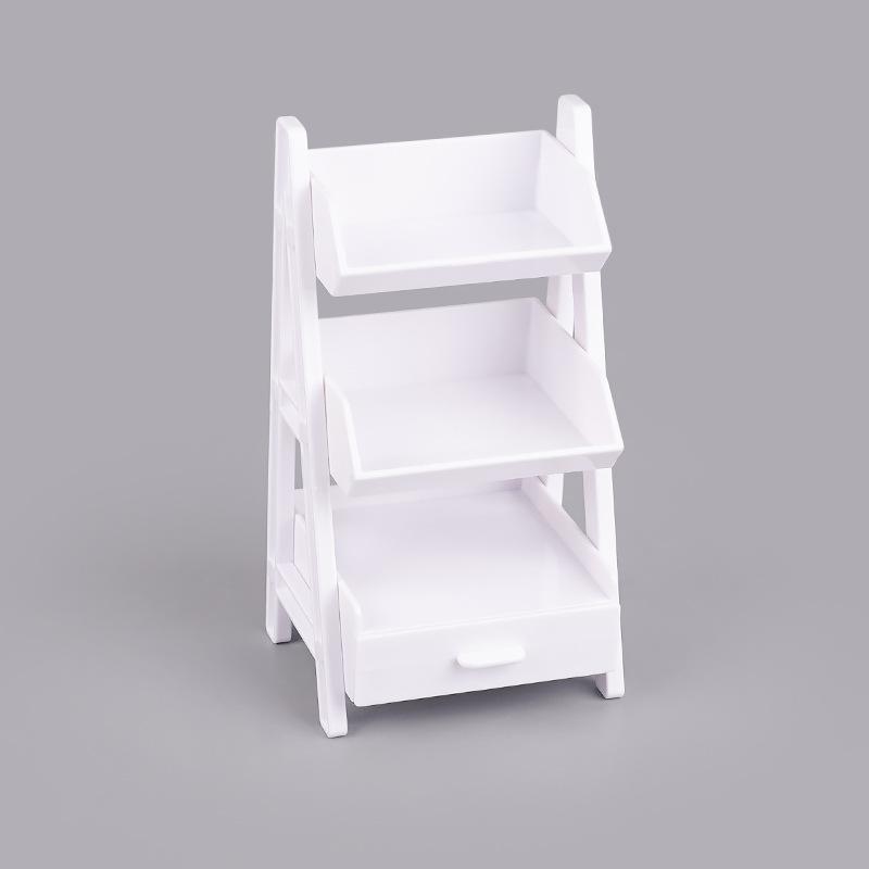 Миниатюрная Мини Подставка для цветов Полка Маленькая Модель Игрушка для кукольного домика Мини Симуляция Сцена Кукольный домик Десертное Украшение