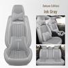 Cross-Border Universal Leather Car Seat Cover Set - Four Seasons, Five-Seater, Full Cushion.