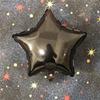 Colour Solid 18" Foil Balloons Heart Star Round Shape For Wedding Birthday Party