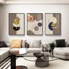 Nordic Luxury Posters and Prints Abstract Geometric Wall Art Color Block Canvas Painting for Living Room Home Decoration Cuadros
