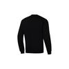 Li Ning Letter Casual Sports Round Neck Long Sleeve Sweatshirt Men sweatshirt Black AWDSF87-4