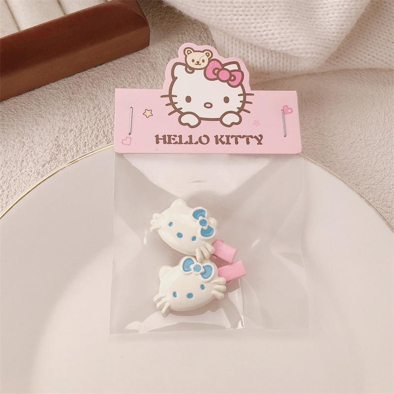 Pink 50-Piece Cute Hair Clip Set: Sweet Girly Japanese Cartoon Bangs Accessories