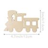 Reindeer-Shaped Wooden Christmas Tree Ornaments - DIY Holiday Decorations