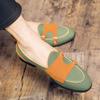 Luxusmarke Wildleder Schuhe für Herren Britischer Stil Designer Herren Freizeitschuhe Slipper Flats Businessschuhe Herren Übergröße 48