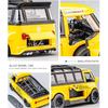 1/32 Scale T1 Bus Zinc Alloy Car Model, Simulated Sound and Light Children's Toys, Boys' Holiday Gift Car Model Ornaments