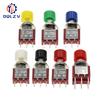 High Quality 6mm 3/6Pin 2 Position Mini Momentary Automatic return Push Button Switchl ON OFF 5A125V/2A250V Toggle Switch