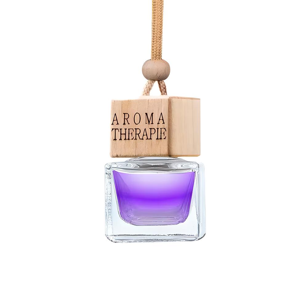 Auto Aromatherapy Fragrance Pendent Bottle Perfume Diffuser Automotive Decoration Car Hanging Glass Bottle Empty Perfume