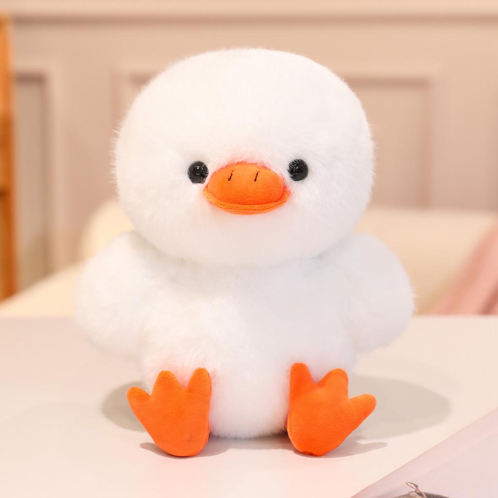 Non-Toxic Creative Vegetables Hat Duck Plush Toys Stuffed Carrot Pepper Eggplant Duck Doll Funny Duck Animal Doll Nice Gift