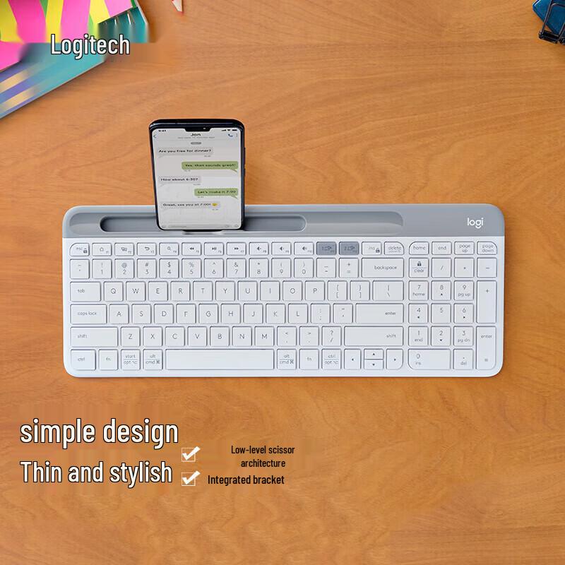 Logitech K580 Multi-Device Slim Wireless Keyboard