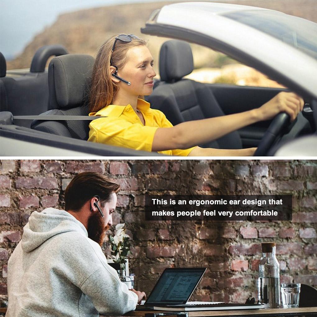 Słuchawki bezprzewodowe, ładowalne, sportowe, słuchawki douszne, kompatybilne z technologią Bluetooth
