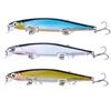 Hengjia Fishing Lure 11cm Hard Minnow Fishing Lure Lifelike Artificial Bait Treble Hook Fishing Tool
