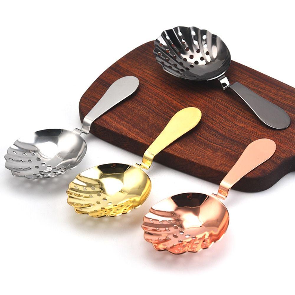 Barware Stainless Steel Bartender Julep Bar Strainer Percolator Cocktail Tool Ice Cube Filter