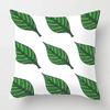 Nordic Fall Home Decor Autumn Throw Pillow Case Sofa Cushion Cover Modern 45x45cm 50x50 60x60cm 40*40cm Leaf Plant Green