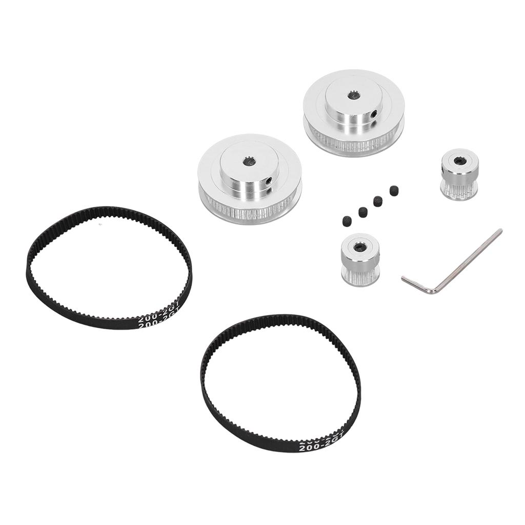 Synchronrad für VORON 2.4 3D-Drucker 20+60 Zähne 5mm Bohrung mit 200mm L 6mm W Riemen