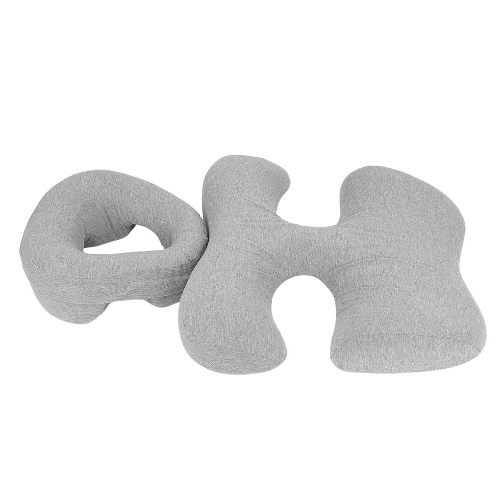 Face Down Pillow with Chest Support   Prone Massage Pillow Removable Washable Cover for Home Use