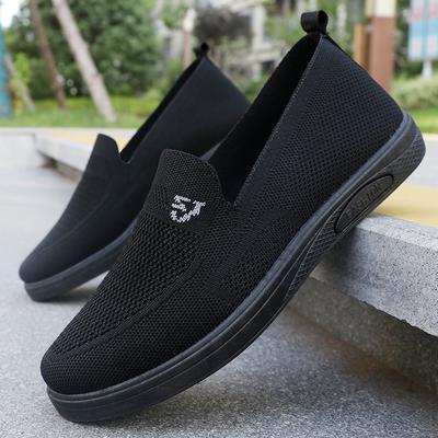 Shoes Men's New Men's Shoes Men's Fly-woven Shoes Soft-soled Casual Shoes Sneakers