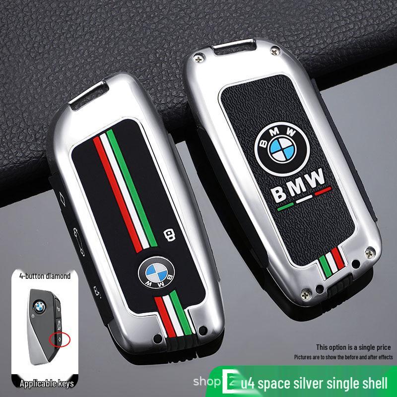 BMW Key Case for 2024 X5, X1, 7 Series, X7, X6, 5 Series, and 740: Stylish Buckle Design