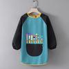 Children's Waterproof Art Smock with Logo - Reversible Apron for Painting and Eating  