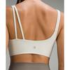 Lululemon Soft Foam Cup Asymmetrical Bra  Light Support  D DD Cup Bone